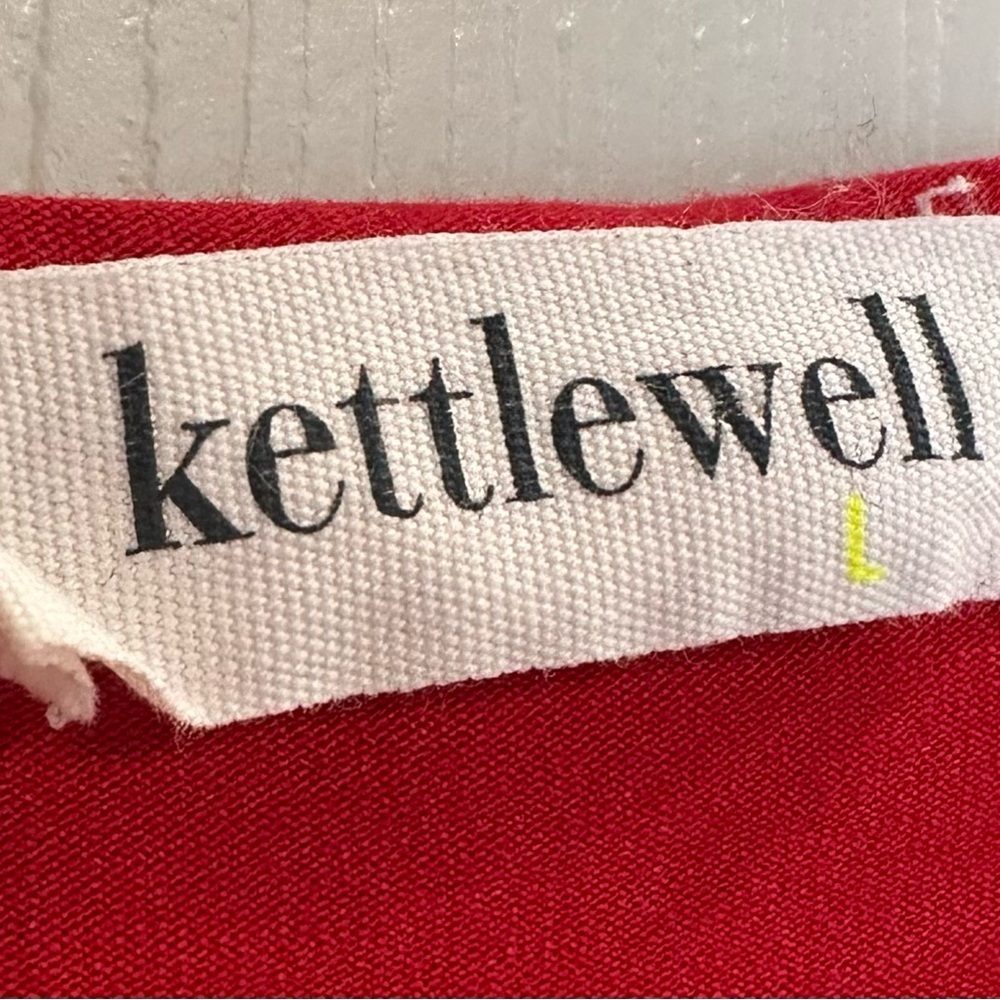 Kettlewell Lulu Layered Top Long Sleeved V Neck Size M - Picture 3 of 3
